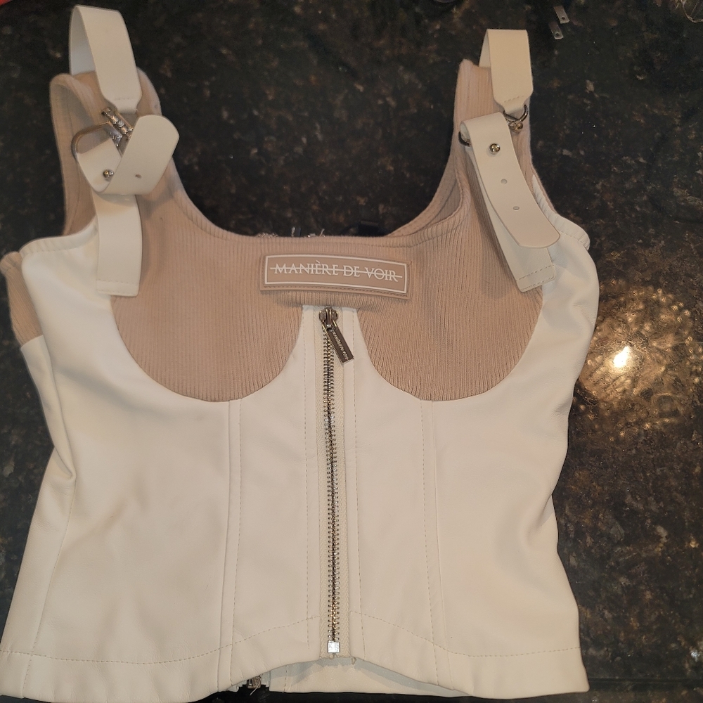 Maniere de voir Bustier crop
